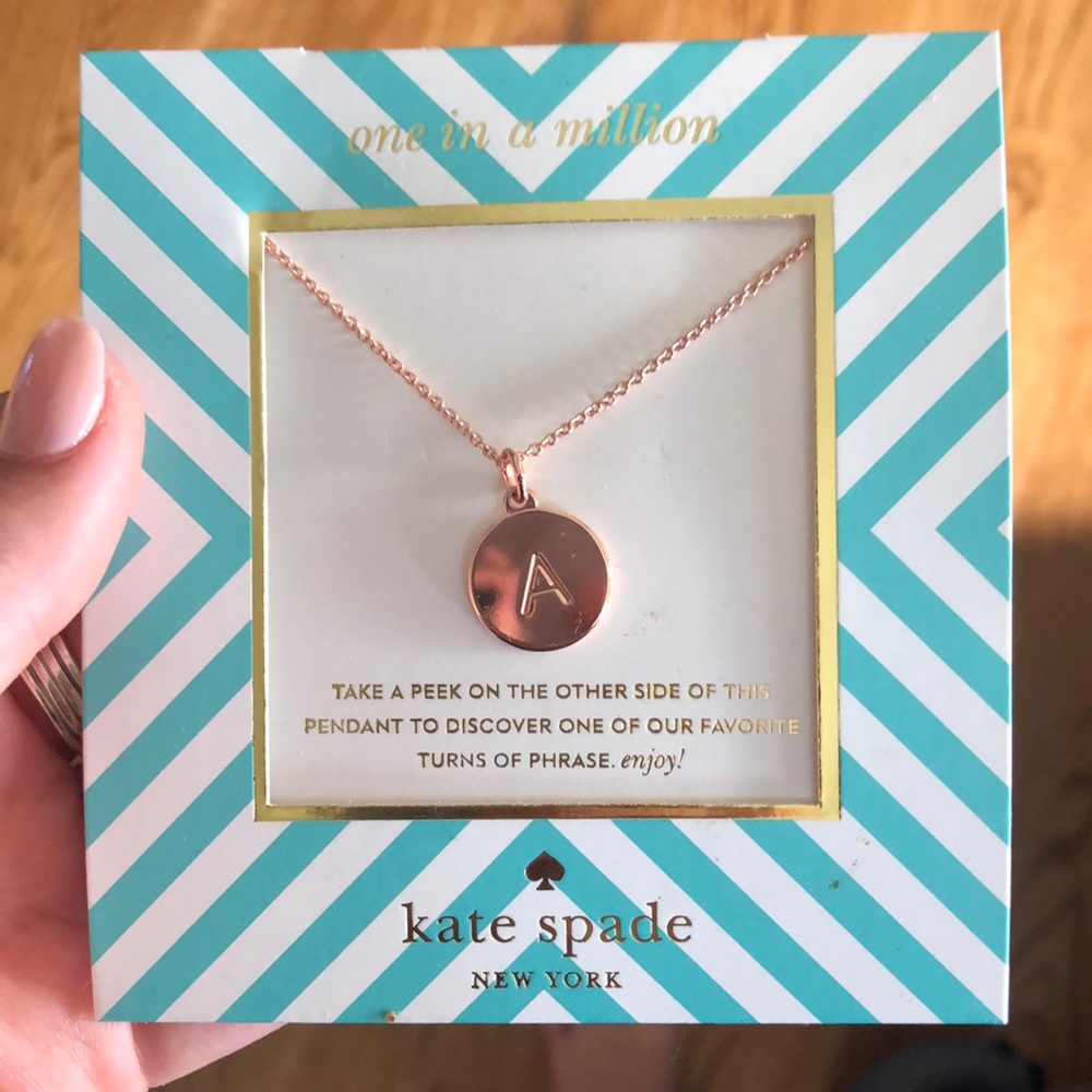 Kate Spade A necklace